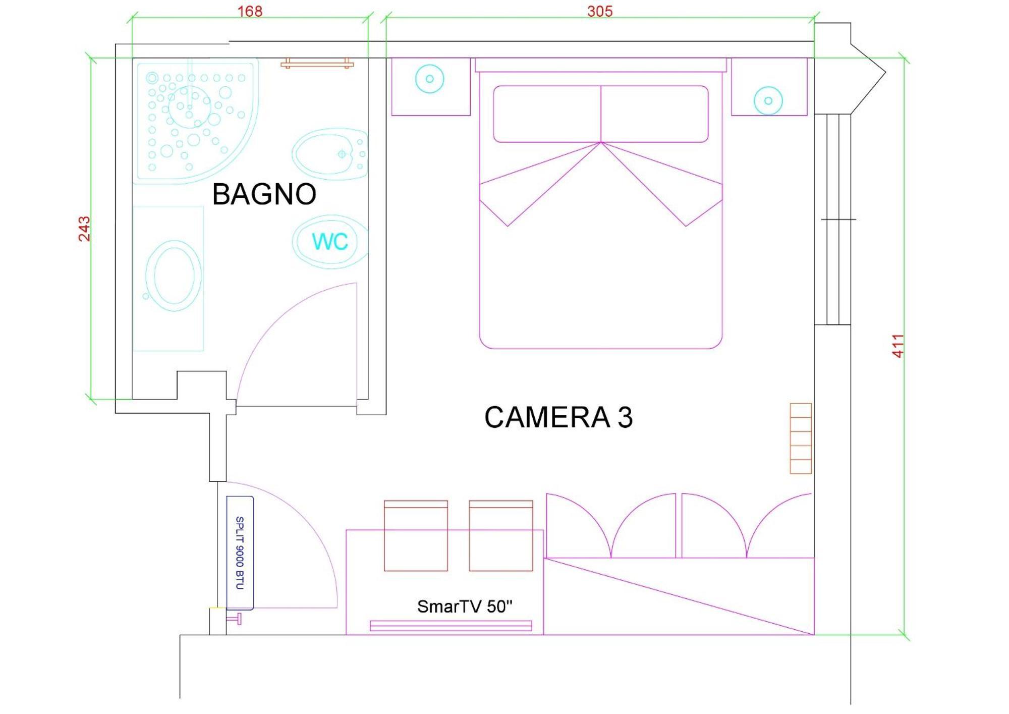 Panorama Lecce Bed and Breakfast Δωμάτιο φωτογραφία